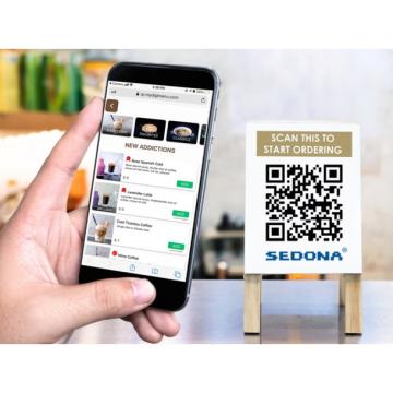 Aplicatie Sedona Menisto Meniu QR Code pentru restaurante de la Sedona Alm