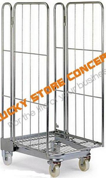 Carucior marfa metalic pliabil de la Lucky Store Solution SRL