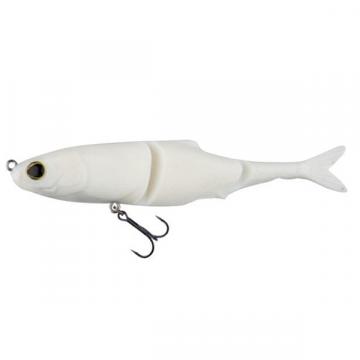 Naluca Swimbait Sub KickerPearl White 18cm, 1 buc/plic Biwaa de la Pescar Expert