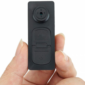 Mini camera video spion in forma de nasture