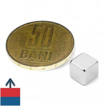 Magnet neodim cub 7 mm de la Magneo Smart