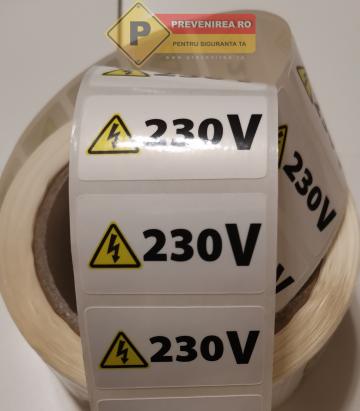Etichete pentru prize 230v de la Prevenirea Pentru Siguranta Ta G.i. Srl