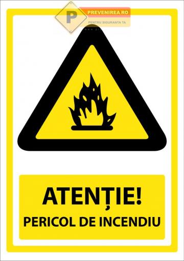Indicator pentru pericol de incendiu de la Prevenirea Pentru Siguranta Ta G.i. Srl