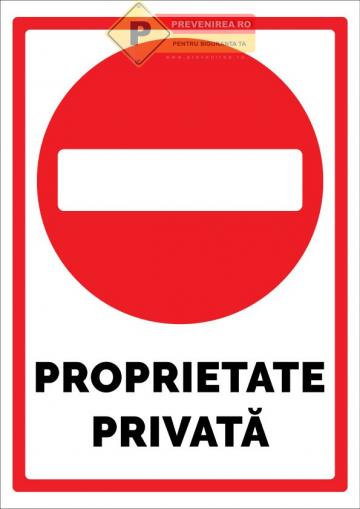 Indicator pentru proprietate privata