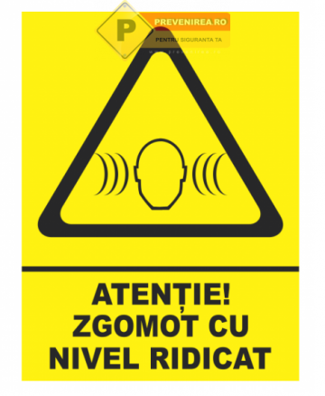 Indicator pentru zgomot ridicat de la Prevenirea Pentru Siguranta Ta G.i. Srl