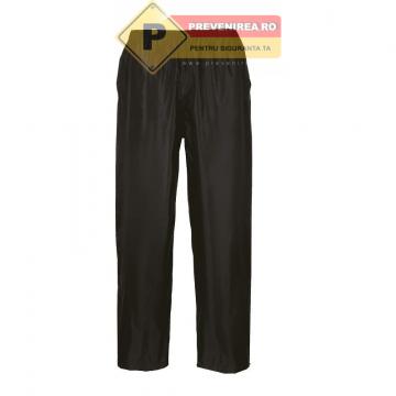 Pantalon negru impermeabil pentru protectie de la Prevenirea Pentru Siguranta Ta G.i. Srl