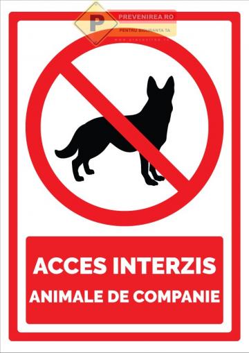 Semne pentru animale de companie de la Prevenirea Pentru Siguranta Ta G.i. Srl