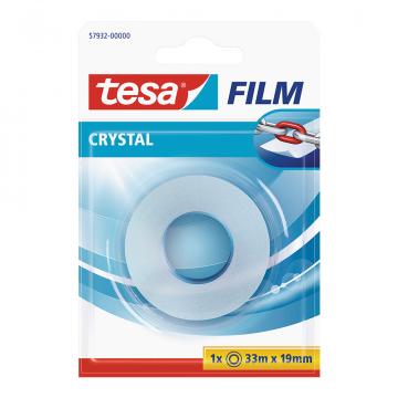 Banda adeziva Tesa Crystal, 19 mm x 33 de la Sanito Distribution Srl
