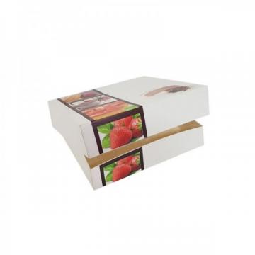 Cutii mini prajituri, design fursecuri, 18*18*8 cm (25buc) de la Practic Online Packaging S.R.L.