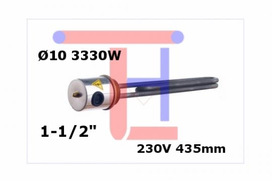 Termoplonjoare incalzire apa de 1-1/2", 10 3330W de la Tehnocom Liv Rezistente Electrice, Etansari Mecanice