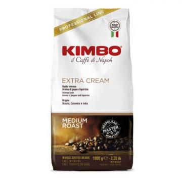 Cafea boabe Kimbo Espresso Bar Extra Cream 1 kg de la Bianchi Coffee Distribution