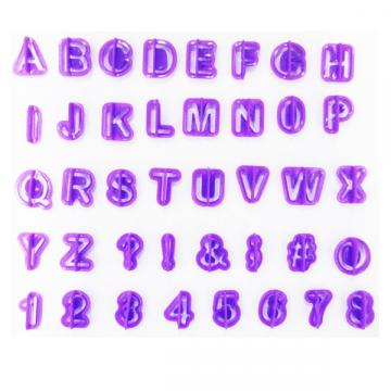 Decupatoare litere si cifre, set 40 piese de la Adi Net Comp Srl