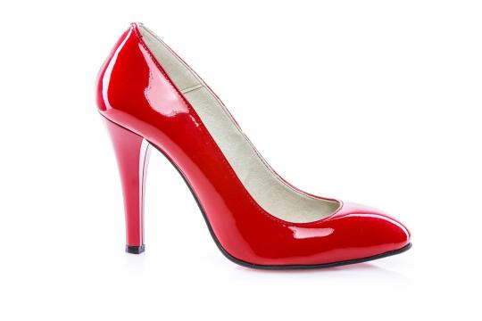 Pantofi dama Mini Stiletto, rosu lac de la Ana Shoes Factory Srl