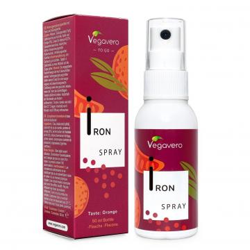 Supliment Vegavero, Iron Spray (50 ml) - Spray de Fier de la Krill Oil Impex Srl