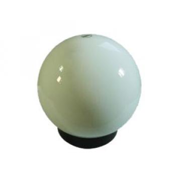 Glob 30 cm alb cu suport drept