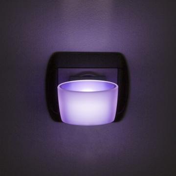 Lumina de veghe LED cu senzor tactil - violet de la Rykdom Trade Srl