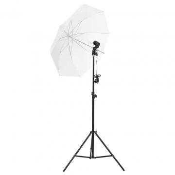 Kit lumini studio foto, fundaluri si umbrele de la VidaXL