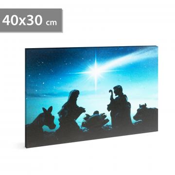 Tablou decorativ cu LED - 40 x 30 cm