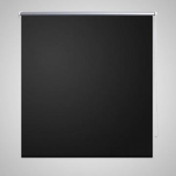 Jaluzea opaca rulabila, 160 x 230 cm, negru de la VidaXL