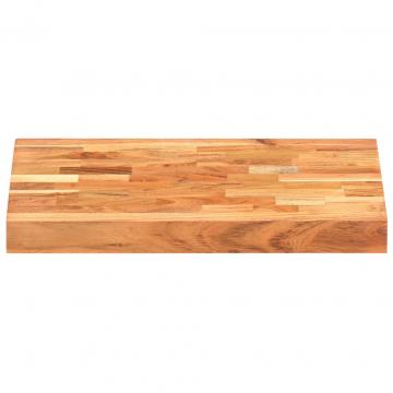 Placa de tocat, 40x30x4 cm, lemn masiv de acacia