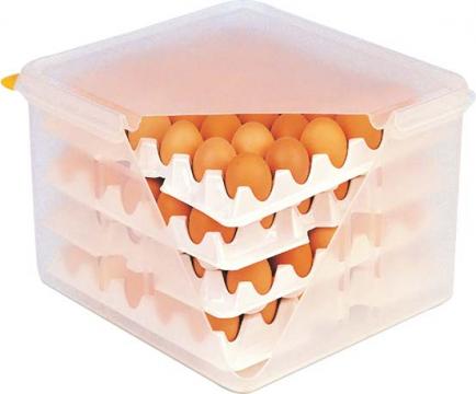 Cutie depozitare oua cu 8 cofraje