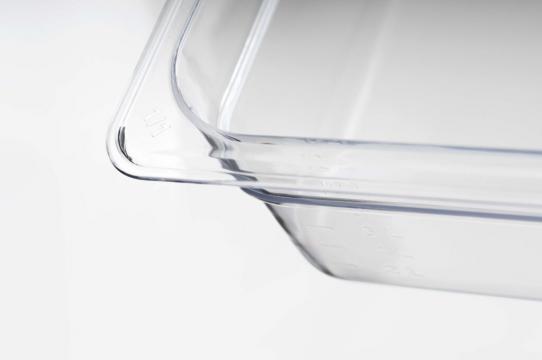 Cuva policarbonat transparent GN 1/6 176x162x150 mm de la Fimax Trading Srl
