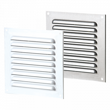 Grila ventilatie metal bended grille MVMPO 140*180 s A white