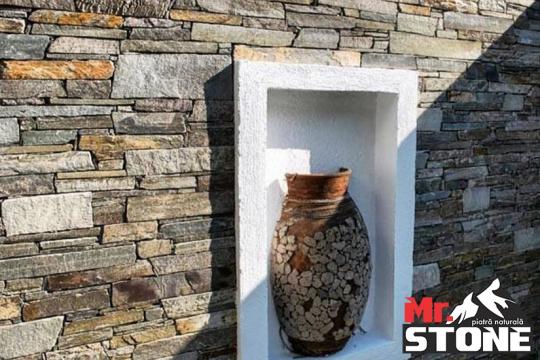 Piatra Gneis gri de Sardinia de zidit de la Antique Stone Srl