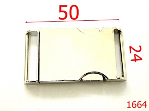 Trident zamac 24 mm nichel U2 1664 de la Metalo Plast Niculae & Co S.n.c.