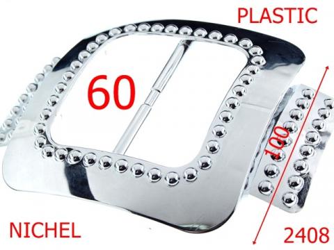 Catarama 75 mm plastic nichelat 60 mm nichel 2408 de la Metalo Plast Niculae & Co S.n.c.