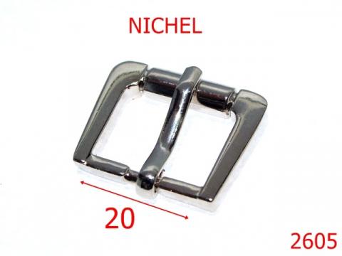 Catarama 20 mm nichel 6H1 6i4 6A5 M41 2605 de la Metalo Plast Niculae & Co S.n.c.