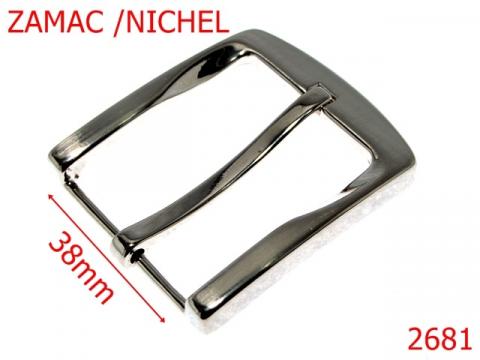 Catarama curea barbati 38 mm nichel 6E6 2681 de la Metalo Plast Niculae & Co S.n.c.
