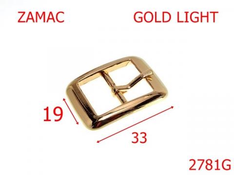 Catarama poseta 19 mm gold light 2781G