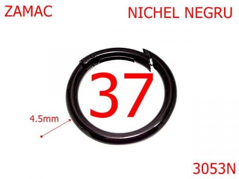 Inel carabina 37 mm 4.5 nichel 3053N de la Metalo Plast Niculae & Co S.n.c.