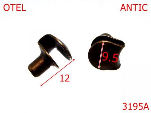 Carlig bocanc 9.5 mm antic 11A 11A2 4L6 3195A de la Metalo Plast Niculae & Co S.n.c.