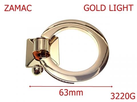 Inchizatoare clichet 63 mm gold light 14E10 3220G de la Metalo Plast Niculae & Co S.n.c.