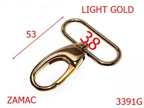 Carabina 38 mm gold light 5H5 3391G