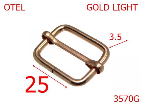 Catarama reglaj 25mmx3.5 25 mm 3.5 gold, 3570G