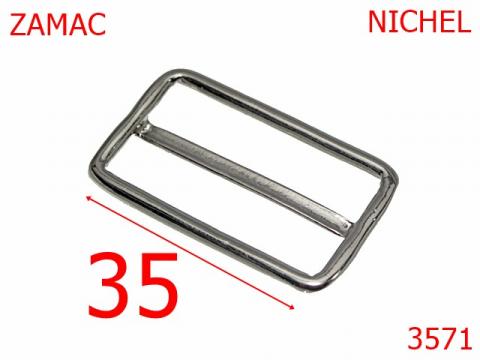 Catarama reglaj 35mm 35 mm nichel 6H1 3571 de la Metalo Plast Niculae & Co S.n.c.