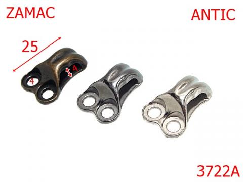 Carlig dublu bocanc 4.5 mm antic 14D17 3722A de la Metalo Plast Niculae & Co S.n.c.
