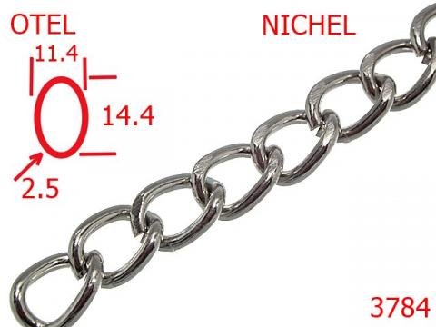 Lant otel 11.4 mm 2.5 nichel 13F1/13F2 3784 de la Metalo Plast Niculae & Co S.n.c.