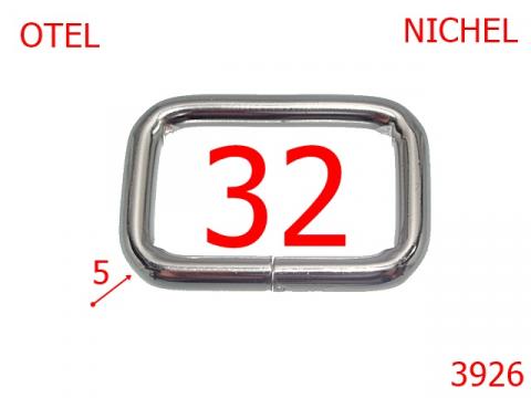 Inel dreptunghiular 32 mm 5 nichel 3926 de la Metalo Plast Niculae & Co S.n.c.