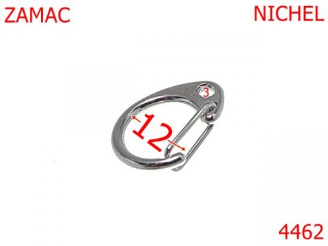 Carabina pentru lant si portchei 4462 de la Metalo Plast Niculae & Co S.n.c.
