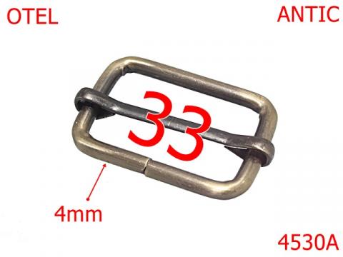 Catarma de reglaj 33 mm otel 4 antic 1C4 1B1, 4530A de la Metalo Plast Niculae & Co S.n.c.