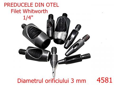 Preducea din otel  3 mm otel negru 4581 de la Metalo Plast Niculae & Co S.n.c.