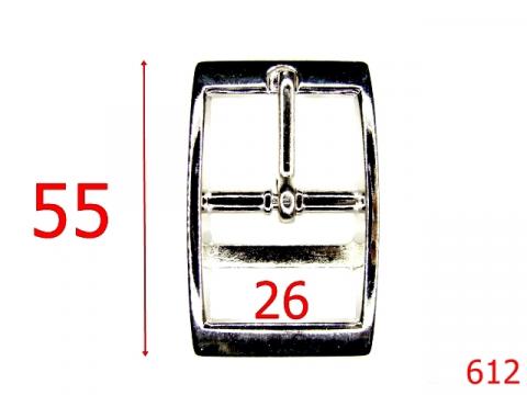 Catarama punte dubla 26 mm nichel 6D8 6A1 3C G30 612 de la Metalo Plast Niculae & Co S.n.c.
