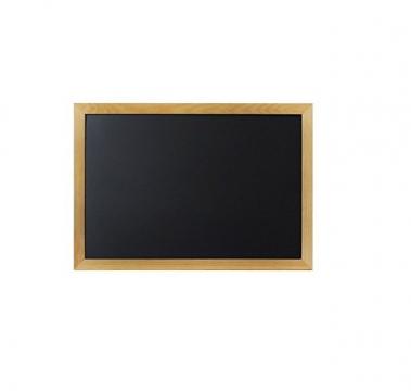 Tabla neagra, rama lemn, 600x800 mm