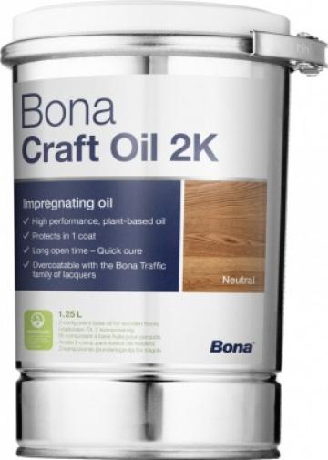 Ulei Bona Craft Oil 2k - 1.25l de la Alma Parchet