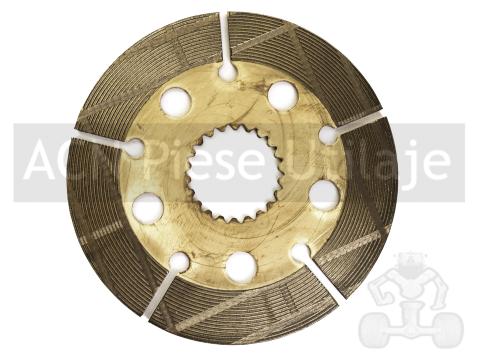Disc frictiune metalic punte spate Case 590SR
