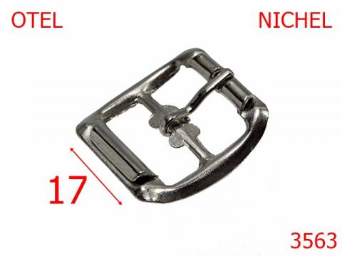 Catarama 17 mm 17 mm nichel 2F4 3563 de la Metalo Plast Niculae & Co S.n.c.
